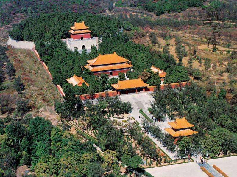 北京风景年票-十三陵 长陵